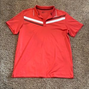 Red Nike Golf polo shirt